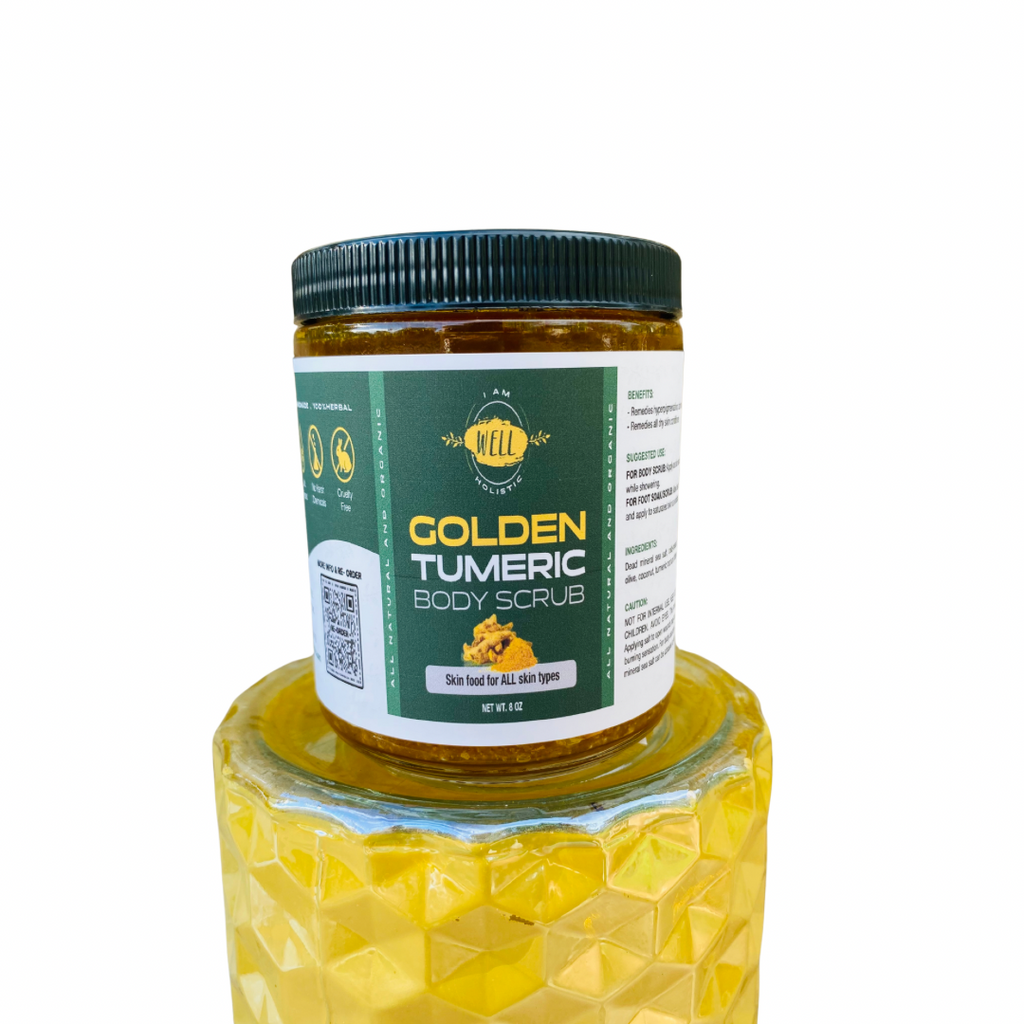 Turmeric All Organic Moisturizing Body Scrub