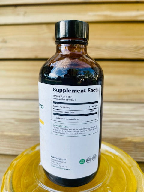 Black Seed Oil 4oz- OUT OF STOCK RESTOCK/SHIPPING DATE 8/12025
