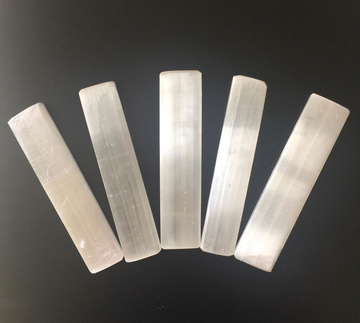 Selenite wands